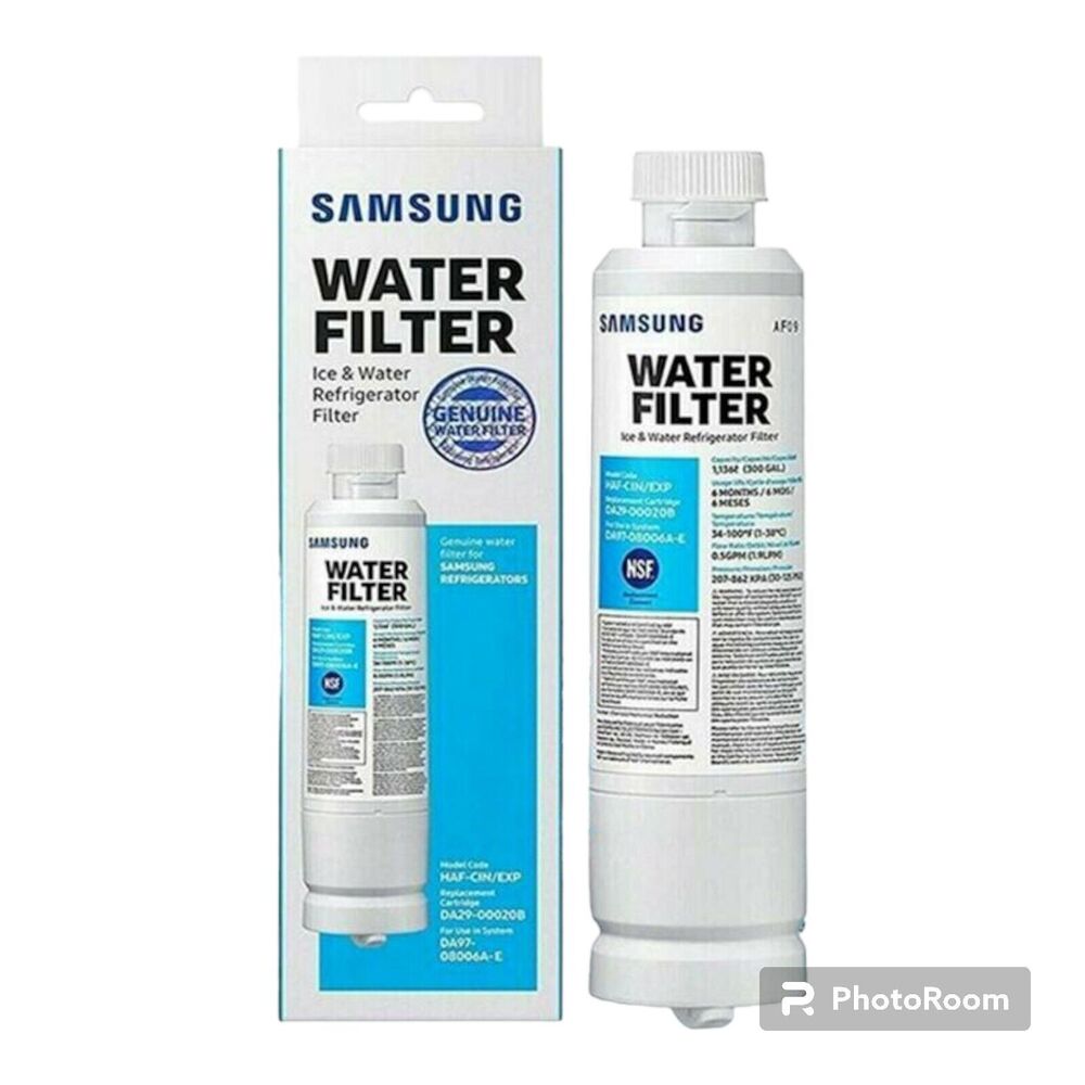Samsung DA29-00020B HAF-CIN/EXP Refrigerator Fresh Water Filter Cartridge 1 Pack